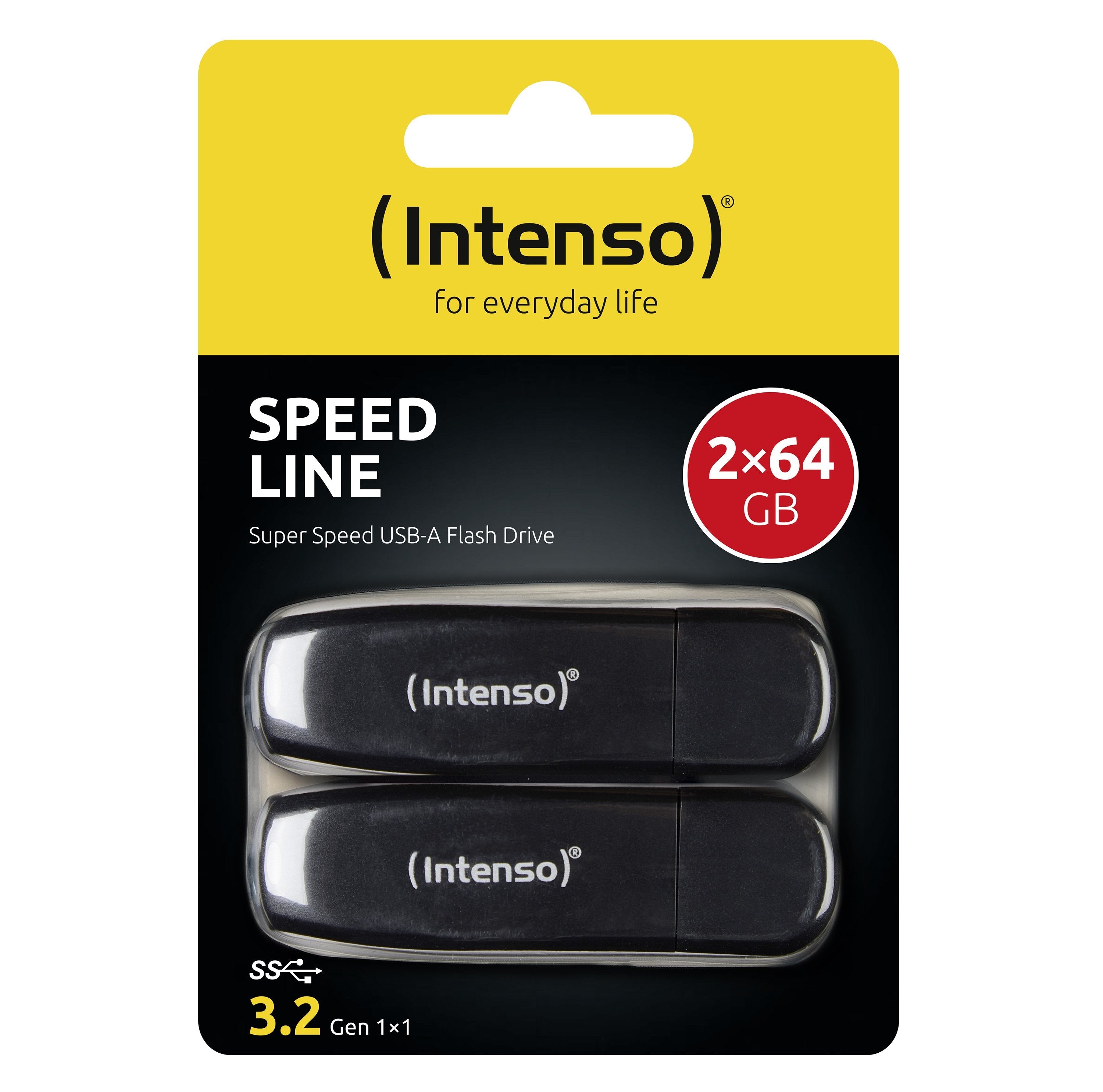 EAN 4034303031986 - Intenso 3533494 unidad flash USB 64 GB USB tipo A 3.2 Gen 1 (3.1 Gen 1) Negro imagen 2