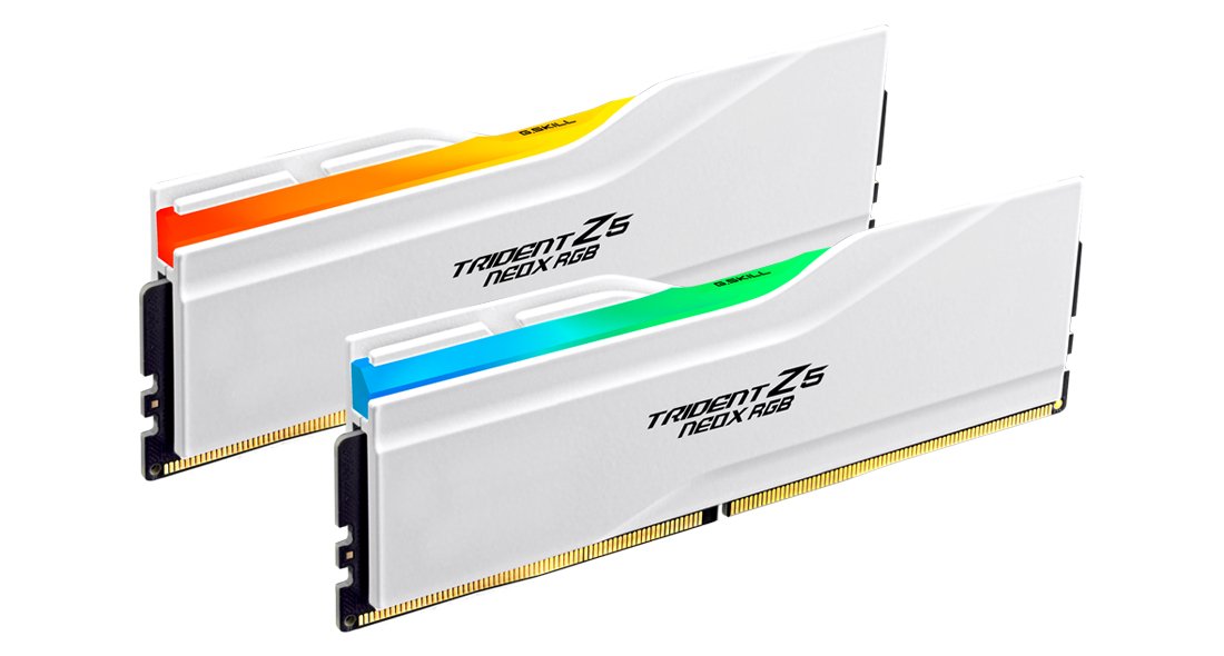 Memoria G.Skill Dimm 32 Gb Ddr5-6000 (2x 16 Gb) Dual-Kit (F5-6000a3636f16gx2-Tz5nxrw, Trident Z5 Neo X Rgb) F5-6000a3636f16gx2-Tz5nxrw