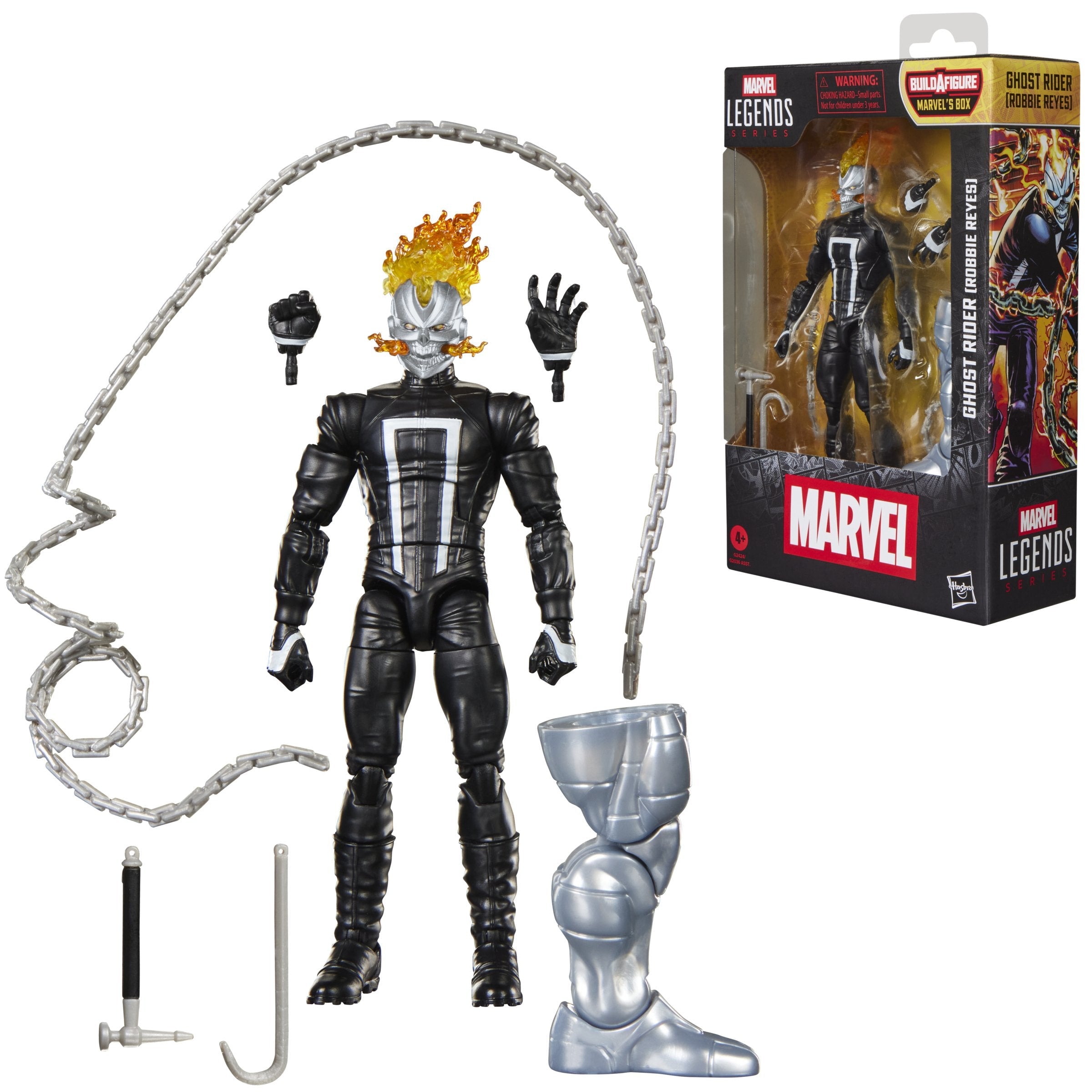 Figura Ghost Rider Robbie Reyes Marvel Legends Series 15cm