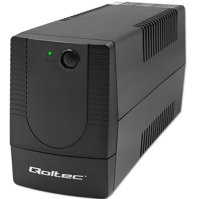 Qoltec 53774 Uninterruptible Power Supply Line Interactive Monolith 1000va 600w