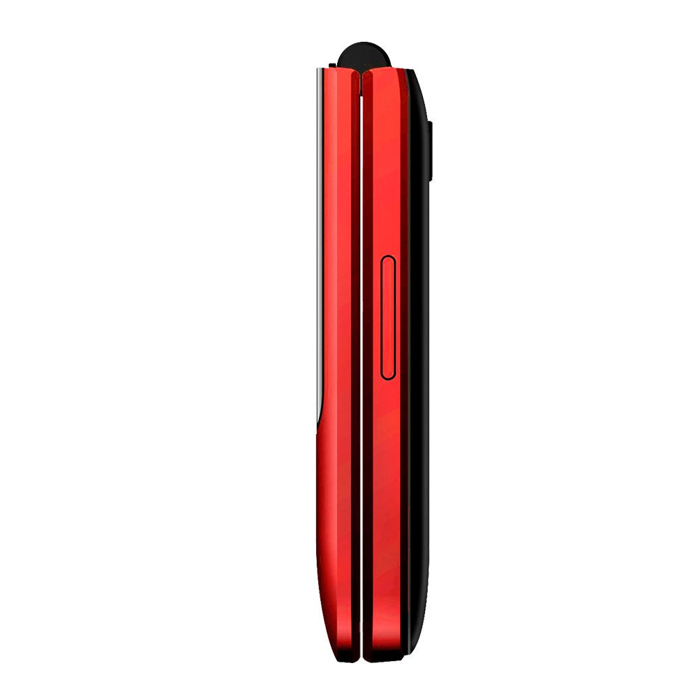 Teléfono Móvil Aiwa Fp-24rd Para Personas Mayores Rojo