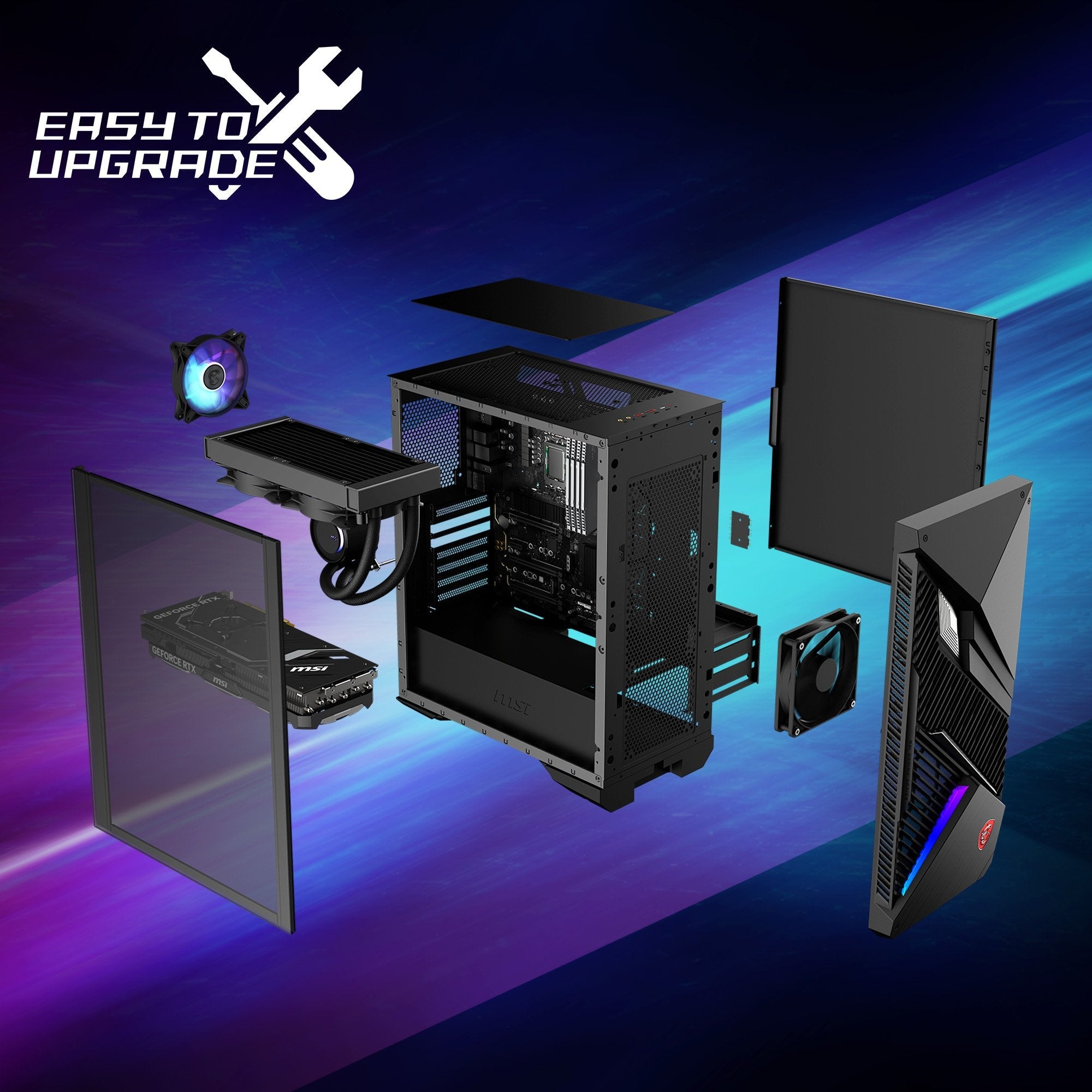 Pc Gaming Msi Mpg Infinite X2 14nug7-460at Intel® Core I7 I7-14700kf 32 Gb Ddr5-Sdram 1 Tb Ssd Nvidia Geforce Rtx 4080 Super Windows 11 Home