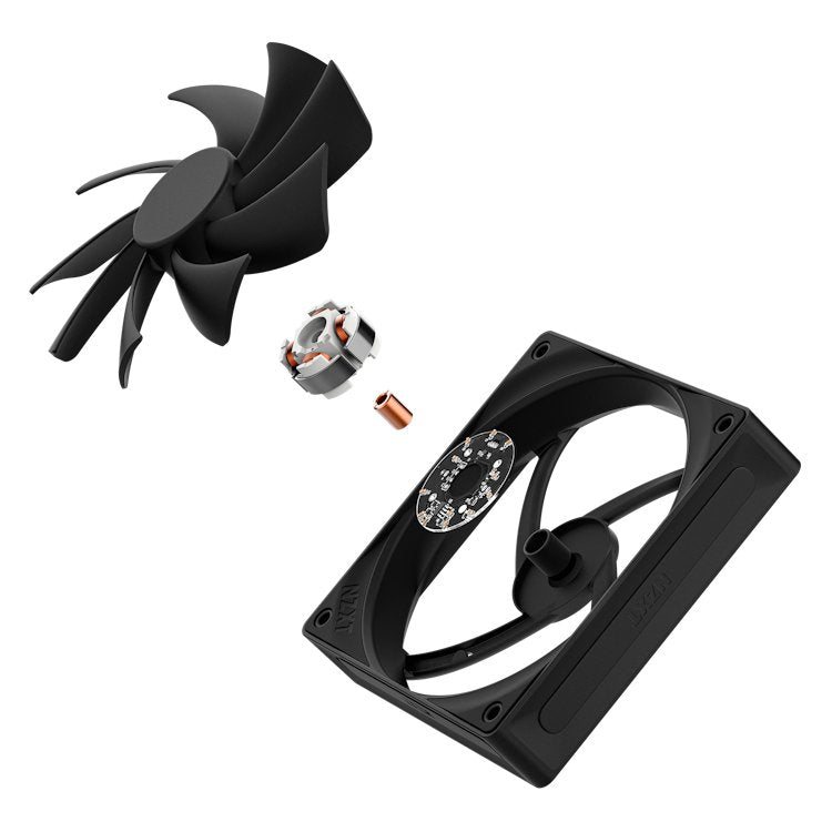 Ventilador Pc Nzxt F120q, Negro Rf-Q12sf-B2