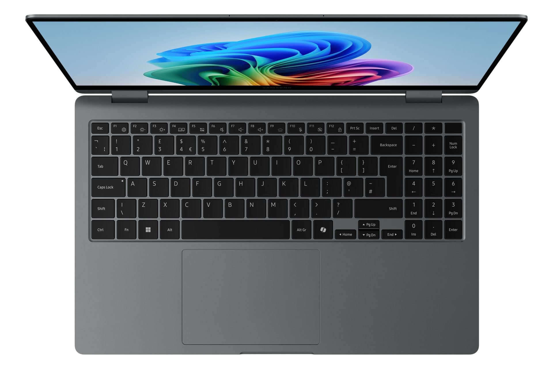Samsung Galaxy Book5 360 15,6" Core Ultra 7 256v 16+512gb Ssd Moonstone Gray De Qwertz