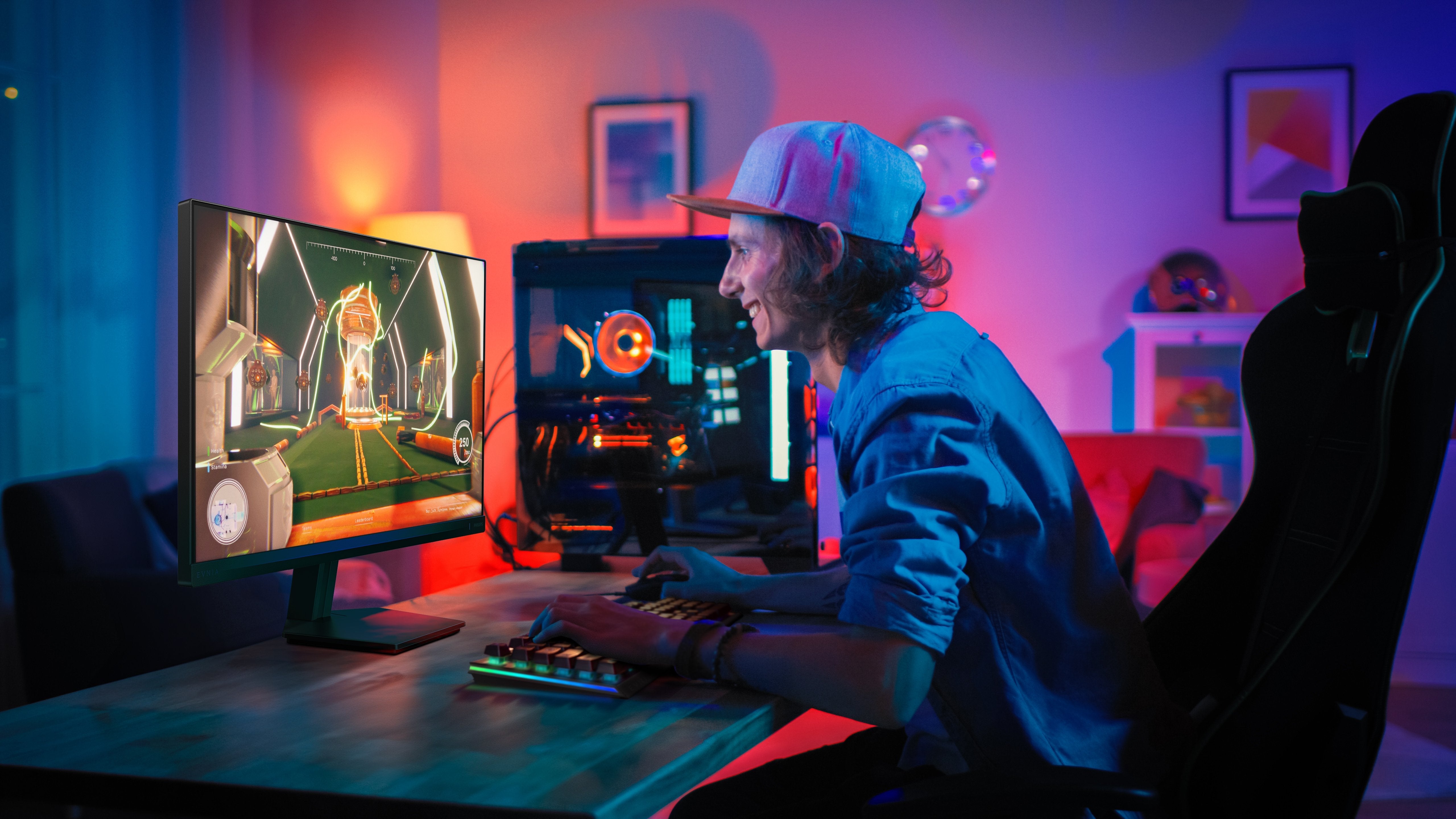 Monitor Philips 27" Evnia 3000 27m2n3200nf/00 1920 X 1080 Pixeles Full Hd Lcd Gris