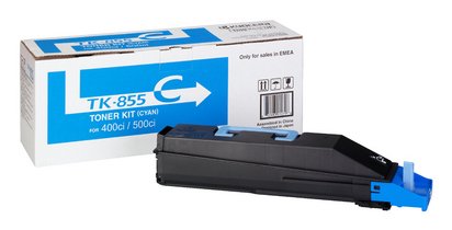Toner Original Kyocera Tk 855c,Cian,Para Taskalfa 400ci, 500ci