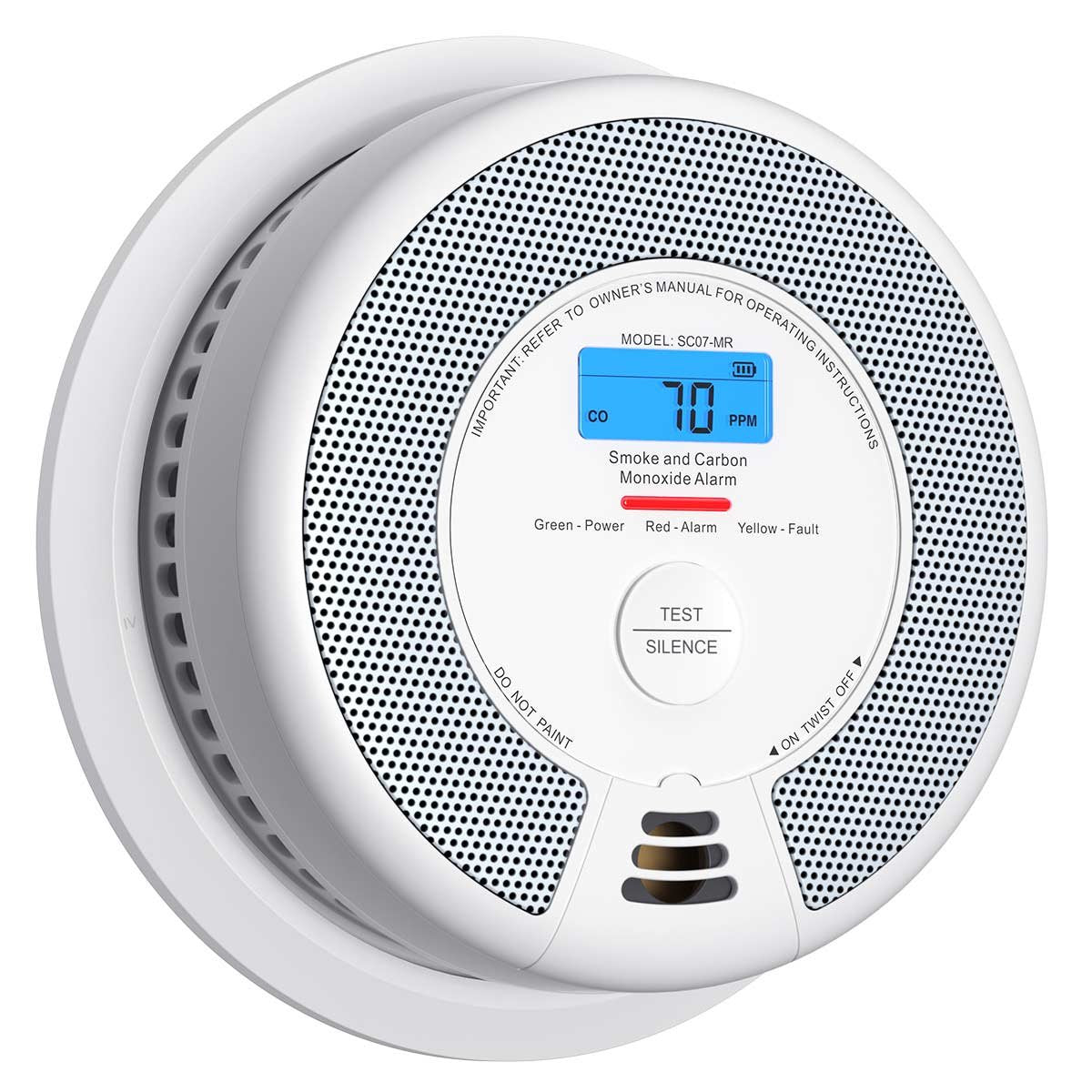 X-Sense Rauchmelder Sc07-W Rf-Vernetzt Co-Melder