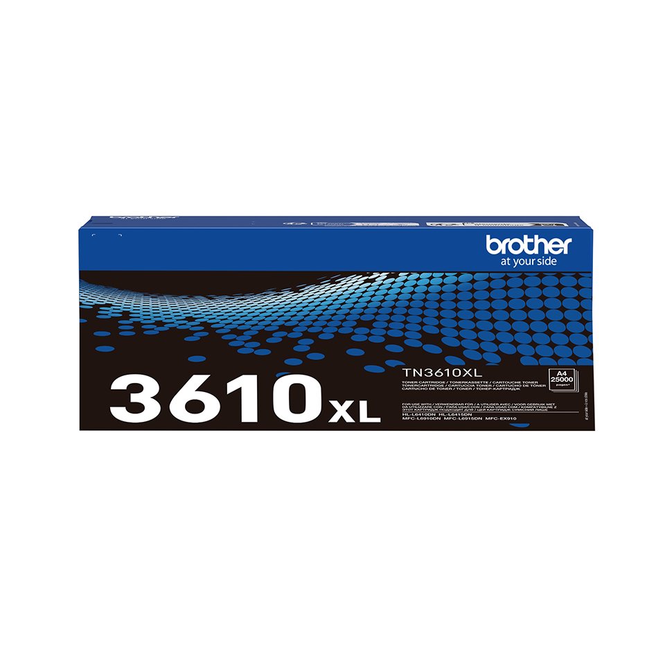 EAN 4977766819879 - Brother TN-3610XL cartucho de tóner 1 pieza(s) Original Negro imagen 1