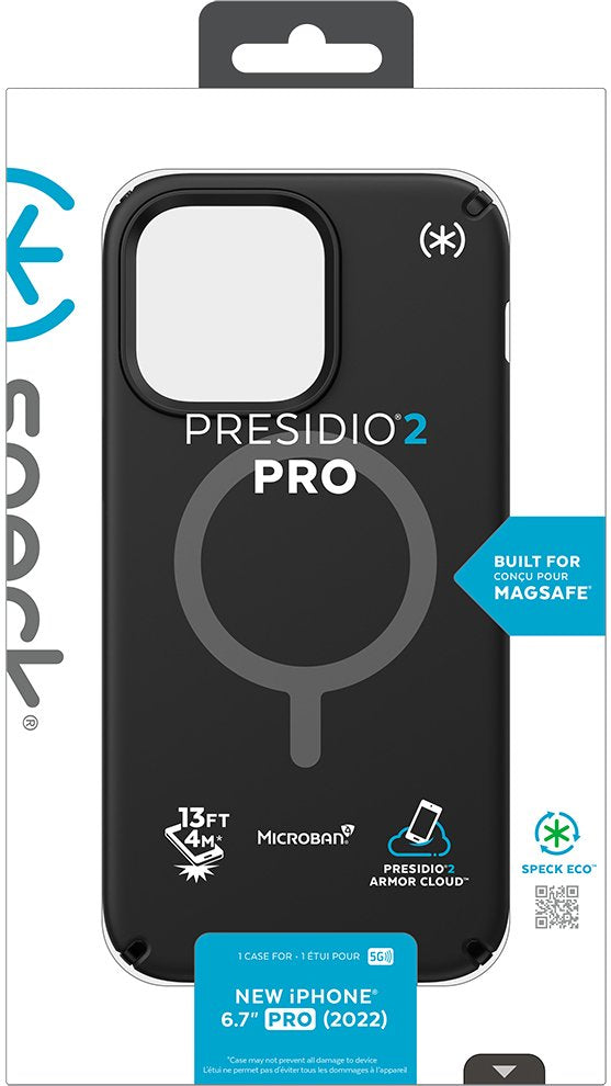 Speck Presidio 2 Pro Funda Para Iphone 14 Pro 15,5 Cm (6.1") Azul