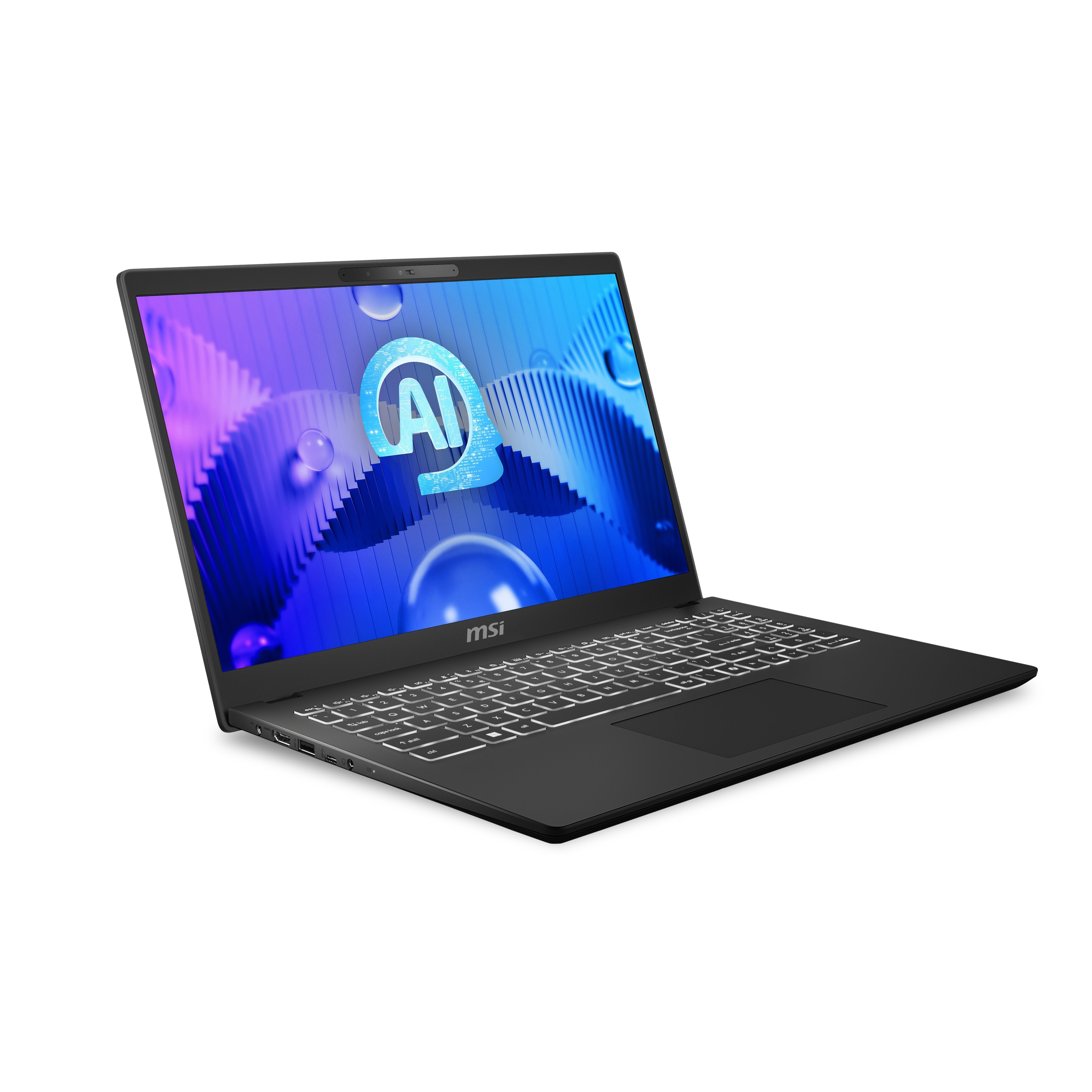 Portatil Msi Modern 15 H Ai C1mg-078xes Ultra 5 125h 15.6" 16gb 512gb Ssd Freedos Negro