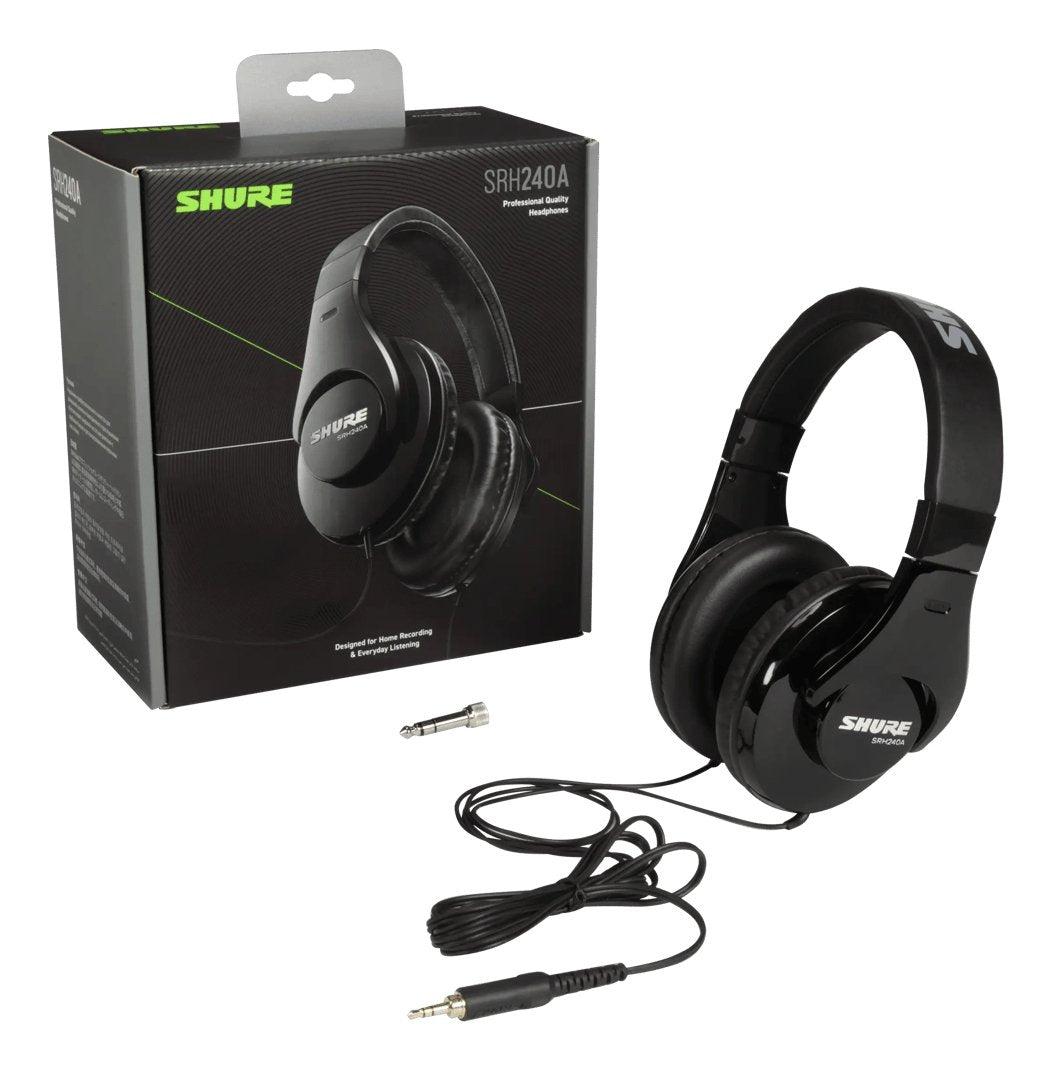 EAN 0042406656672 - Shure SRH240A Auriculares Alámbrico Diadema Música Negro imagen 6
