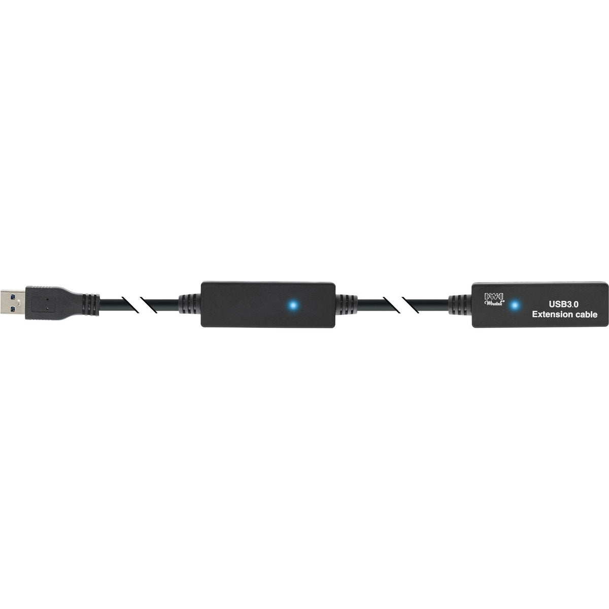 Cable Inline Usb 3.0 Cable Repetidor Activo Tipo A Macho A A Hembra Negro 10m