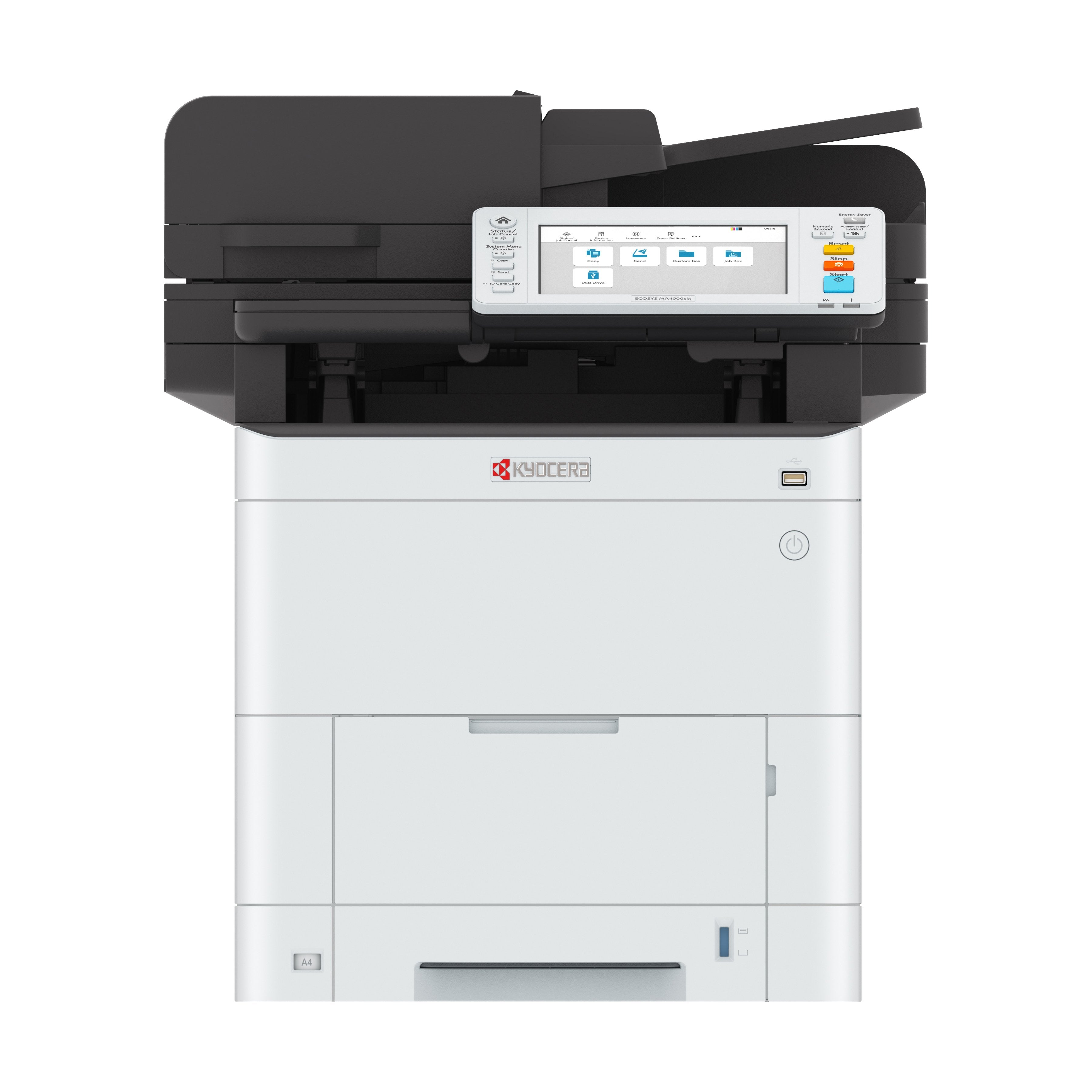 Kyocera Ecosys Ma4000cifx, Impresora Multifunción Gris/Negro, Usb, Lan, Escanear, Copiar, Fax, Hypas