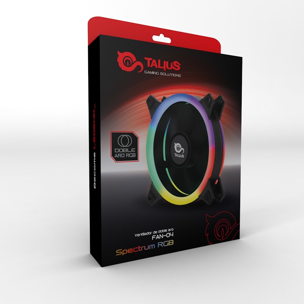 EAN 8436550234008 - TALIUS Siroko Spectrum RGB Carcasa del ordenador Negro imagen 2