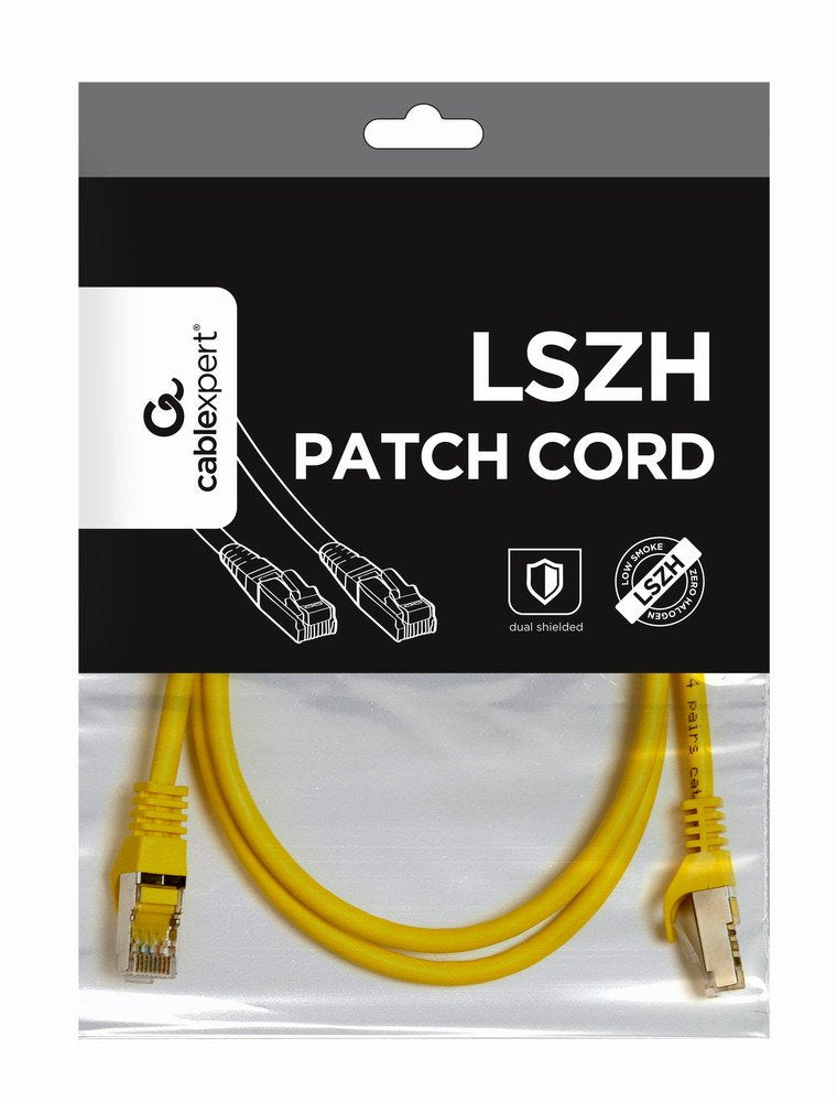 Gembird Cable De Red Rj45, Cat. 6a,Ftp, Lszh, 1m, Amarillo