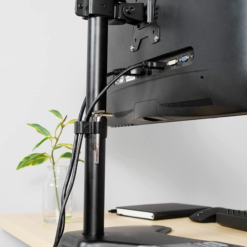 Techly Ica-Lcd 2500 Soporte Para Monitor 68,6 Cm (27") Negro Escritorio
