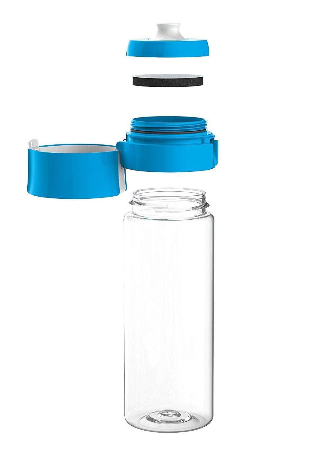 EAN 4006387128395 - Brita Fill&Go Botella con filtro de agua 0,6 L Azul, Transparente imagen 2