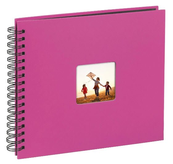 Hama Fine Art 36x32/50 10608 Spiralbound Album, Pink
