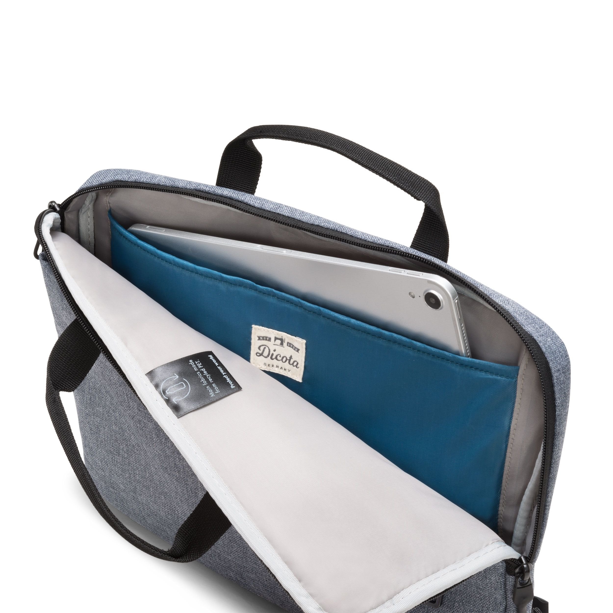 EAN 7640186418119 - DICOTA Slim Eco MOTION 10-11.6" 29,5 cm (11.6") Maletín Azul imagen 8