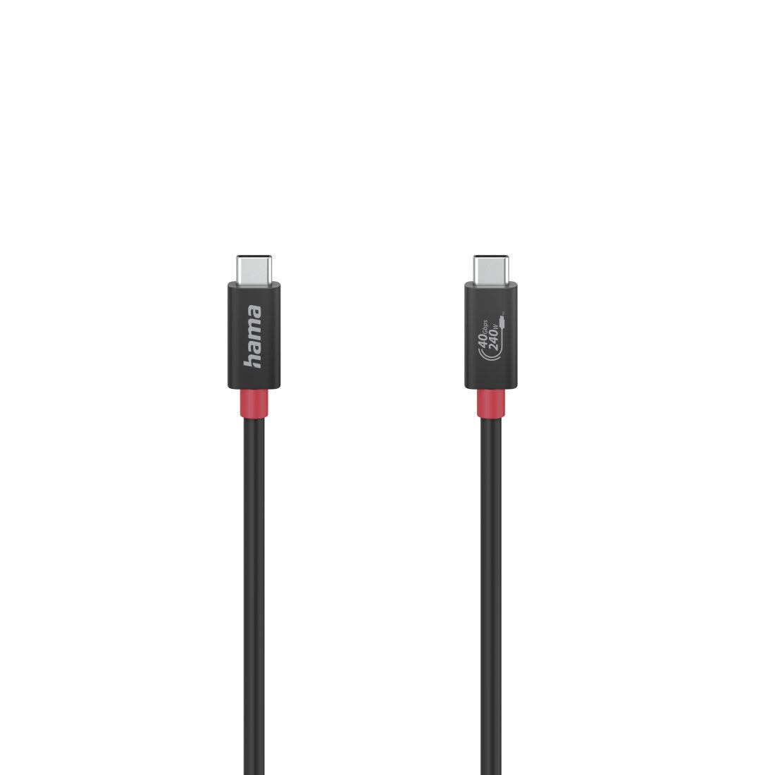 Cable Hama 00200779 / Usb-C 1m Negro