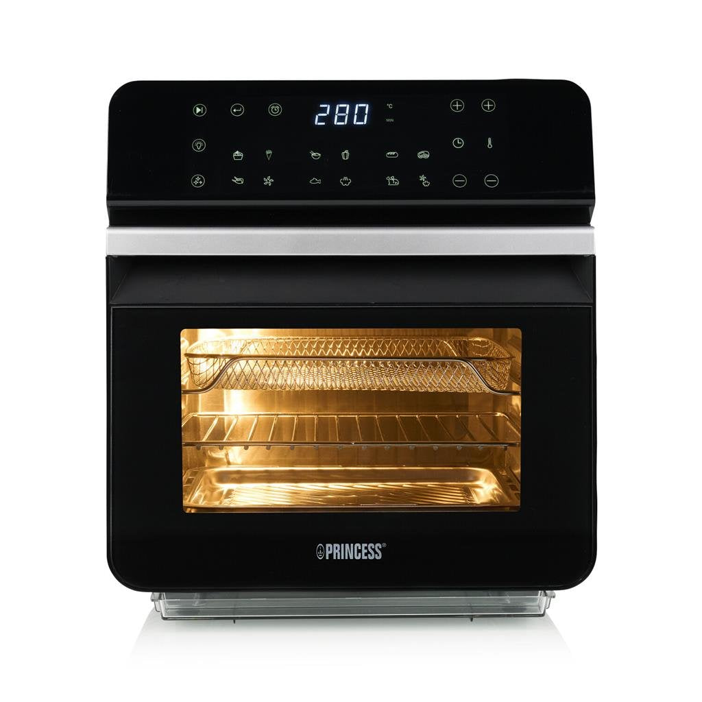 EAN 8712836971387 - Princess 01.182085.01.001 freidora Sencillo 10 L Independiente 1550 W Freidora de aire caliente Negro imagen 5