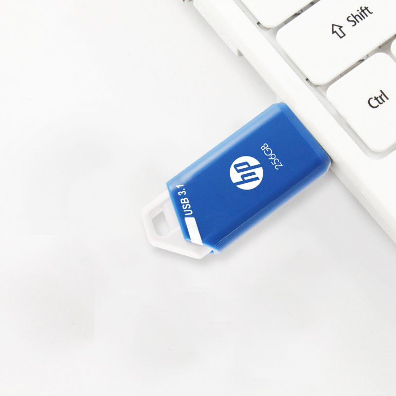 EAN 4712847091467 - HP x755w unidad flash USB 256 GB USB tipo A 3.2 Gen 1 (3.1 Gen 1) Azul, Blanco imagen 3