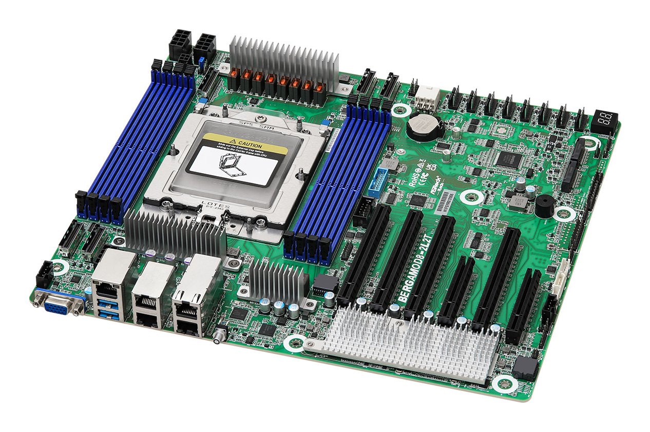 EAN 4711430521992 - Asrock BERGAMOD8-2L2T placa base Socket SP5 CEB imagen 2