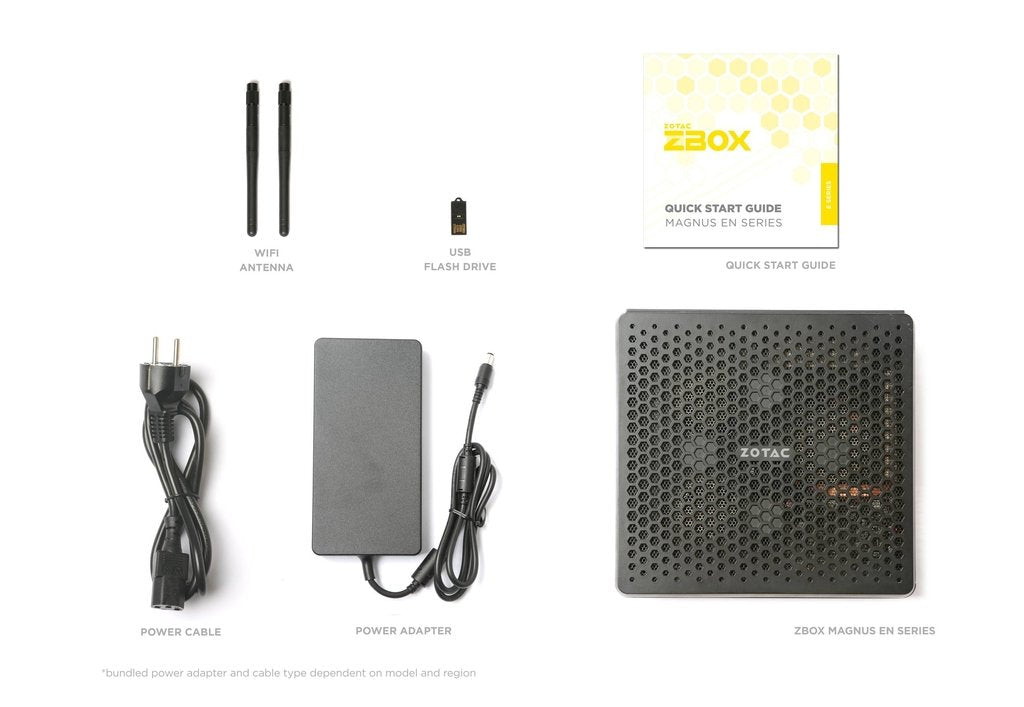 Mini Pc Zotac Zbox Magnus En374070c W5b I7-13700hx 16 Gb Ddr5-Sdram 1 Tb Ssd Nvidia Geforce Rtx 4070 W11 Home Negro