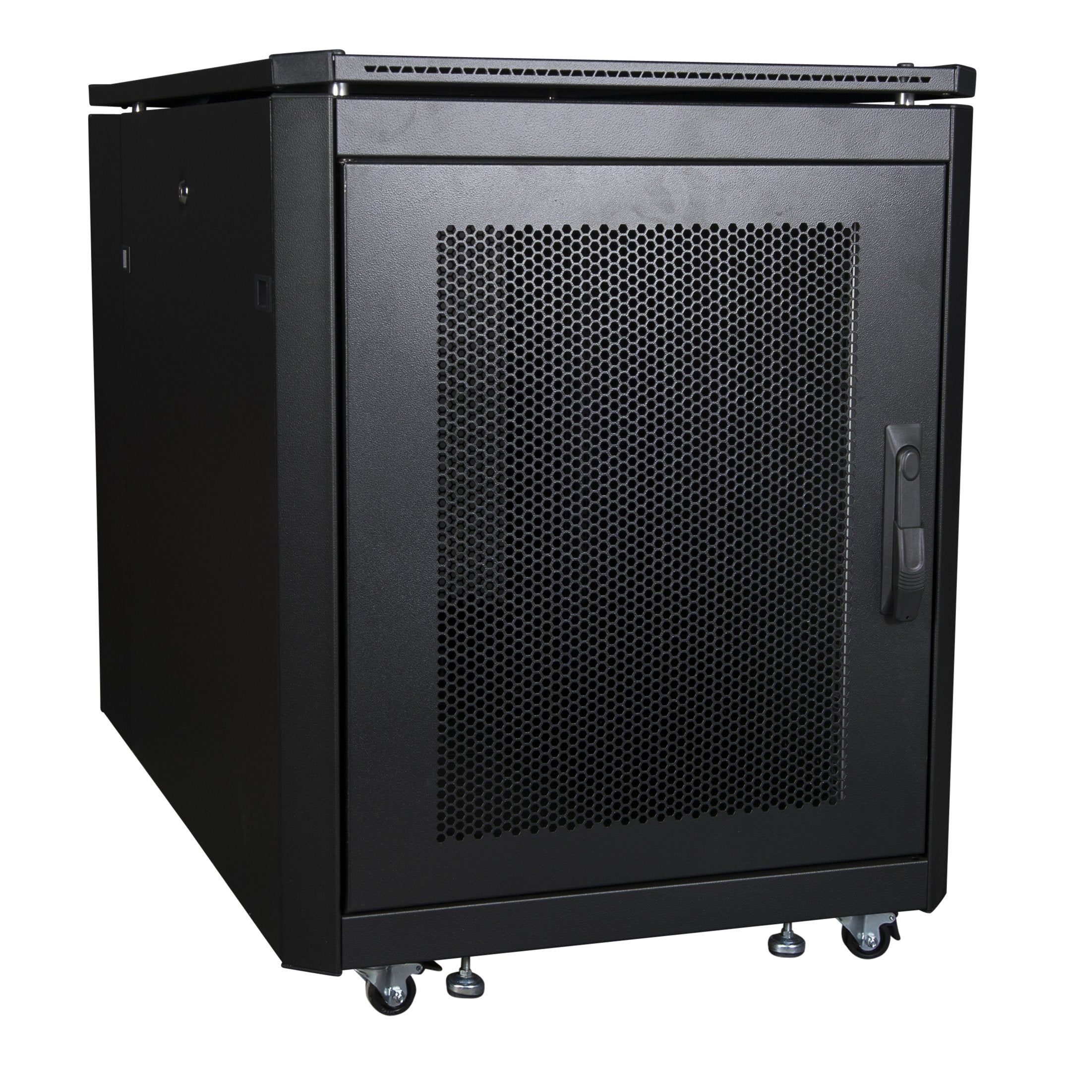 EAN 5420016846365 - LOGON RSL12U61BL armario rack 12U Rack o bastidor independiente Negro imagen 3