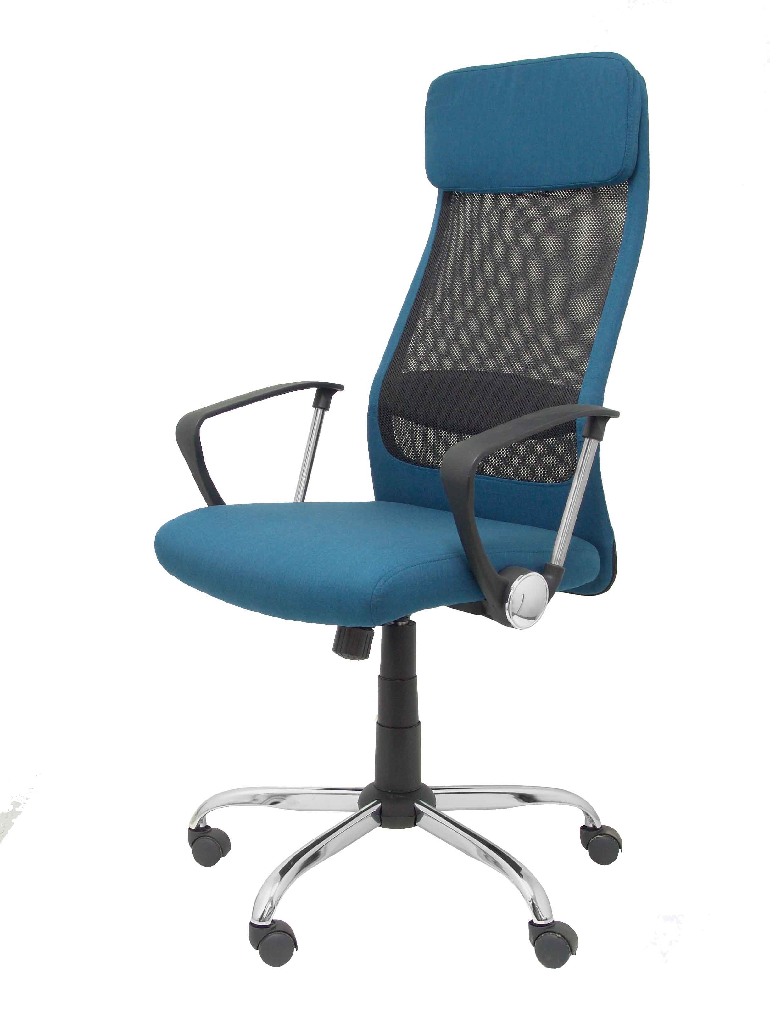 Silla Esteras Tela Turquesa