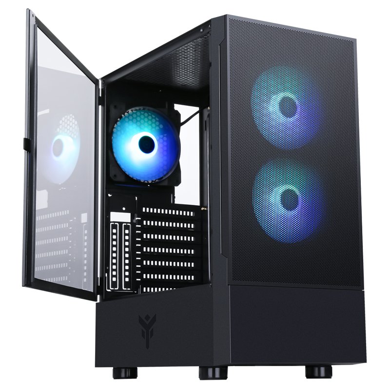 EAN 8056157883043 - itek SIISBE 3.0 Midi Tower Negro imagen 10