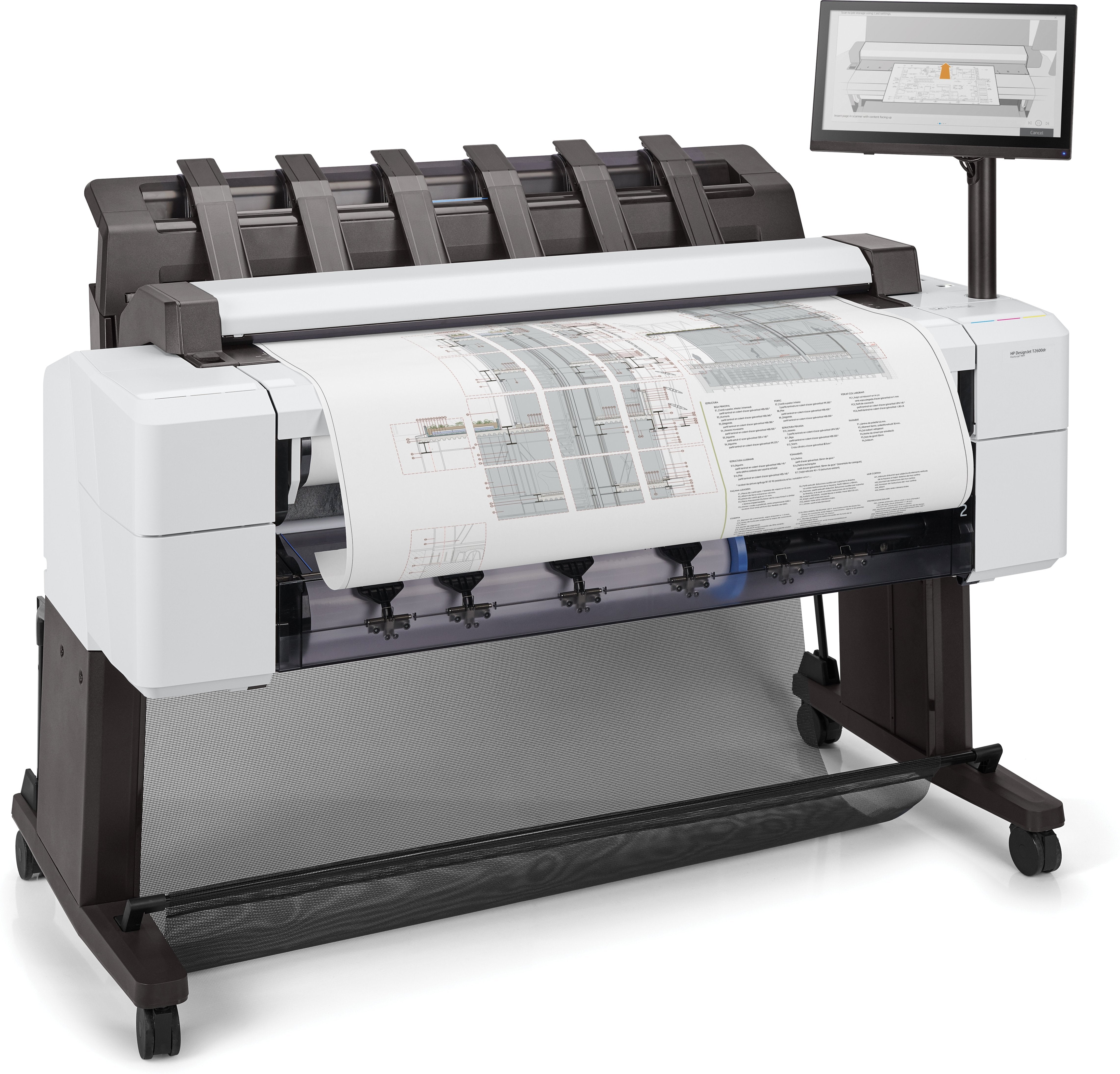 EAN 193808346613 - HP Designjet T2600dr 36-in PostScript Multifunction Printer impresora de gran formato Inyección de tinta t imagen 7