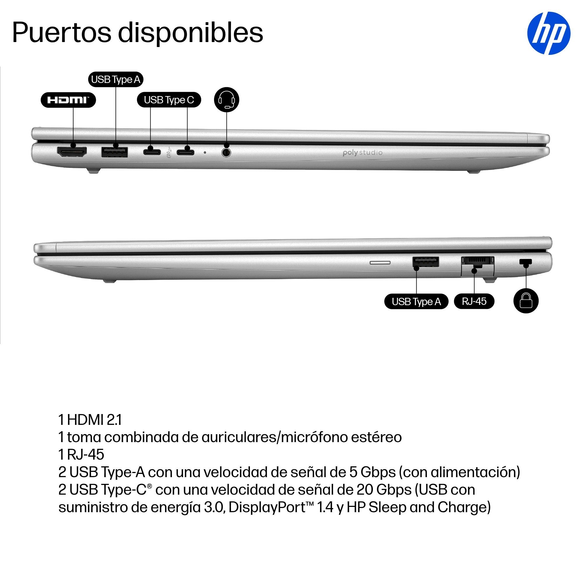 EAN 0199764324733 - HP ProBook 4 G1i AI PC Wolf Pro Security Edition Intel Core Ultra 7 255U Portátil 40,6 cm (16") WUXGA 16 imagen 5