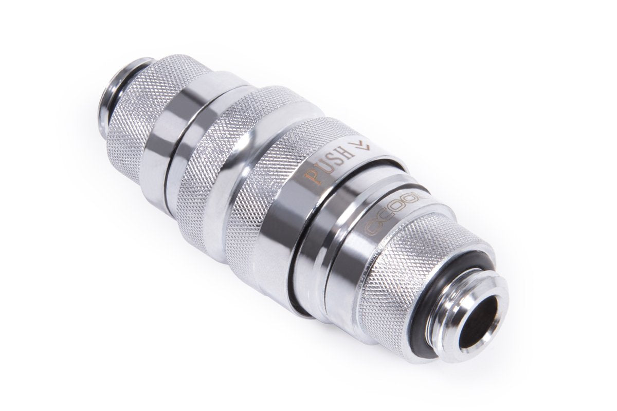 Raccord Autobloquant Mf Alphacool Eiszapfen Quick Coupling G1/4 (Plateado)