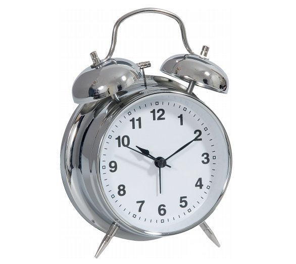 Technoline 01844 Despertador Reloj Despertador Analógico Acero Inoxidable