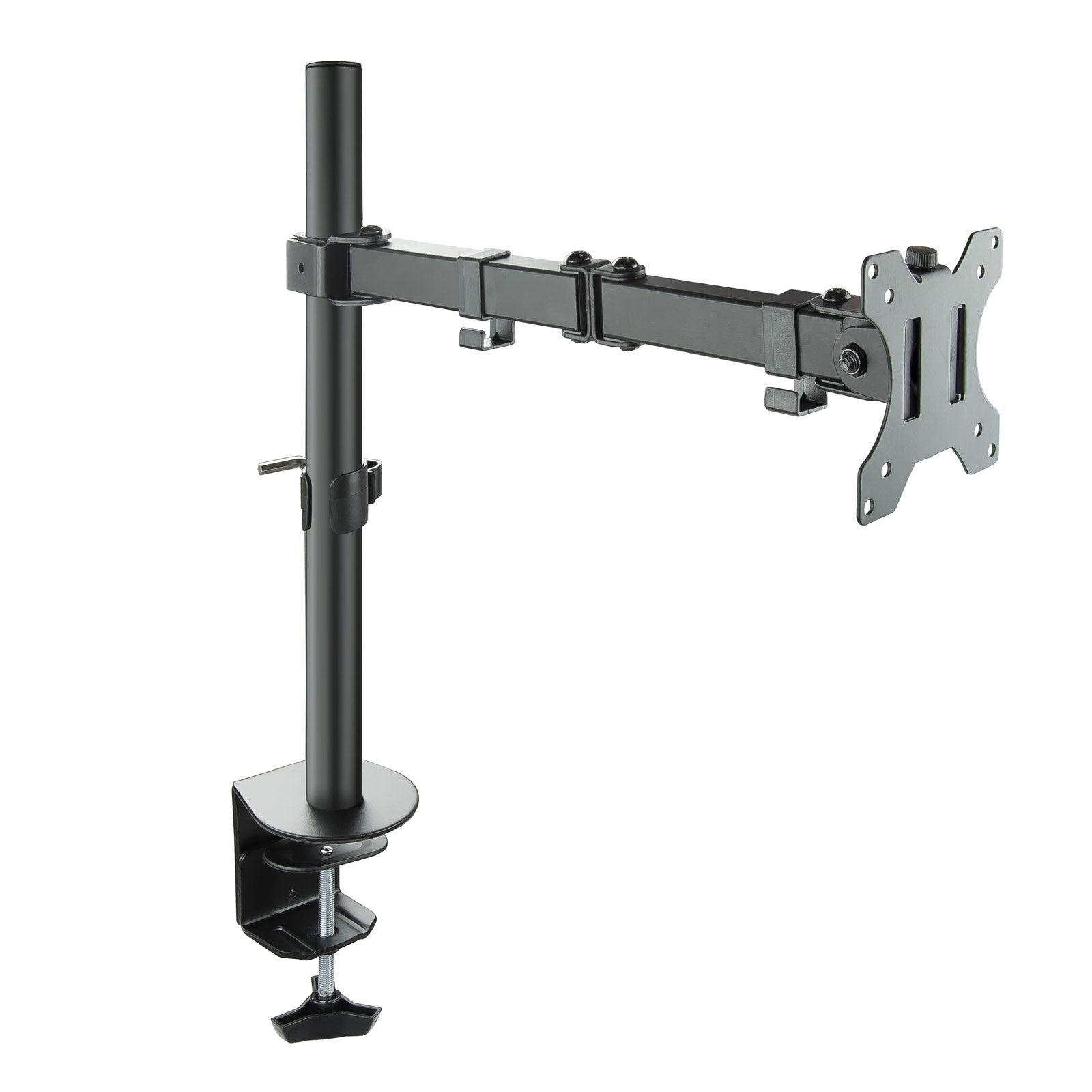 Tooq Soporte De Mesa Con Brazo Articulado Para Monitor De 13"-32" - Giratorio E Inclinable - Gestion De Cables - Peso