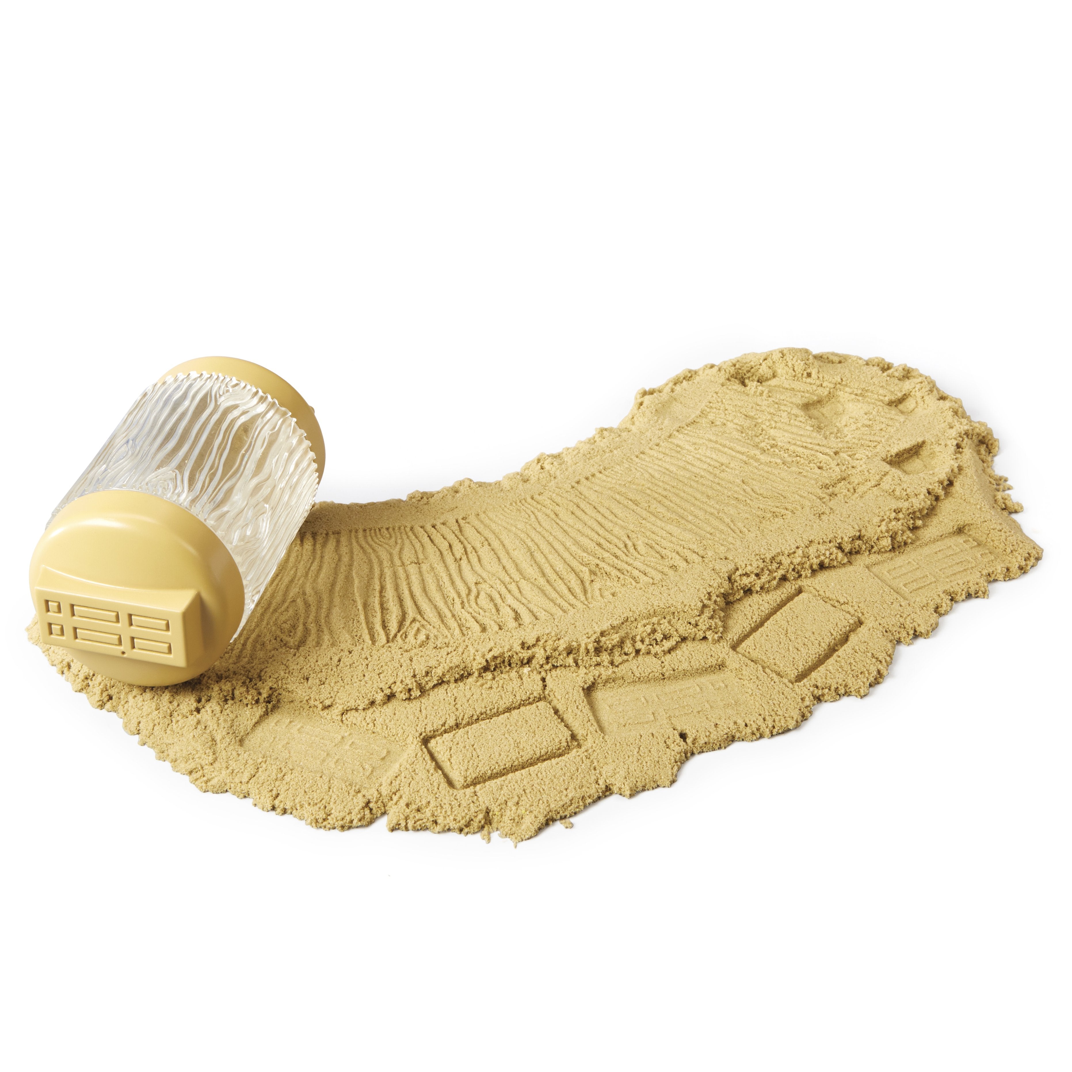 EAN 0035051532927 - MGA Entertainment Wonder Factory Never Dry Sand Construction Trucks - Brown + Front Loader imagen 2