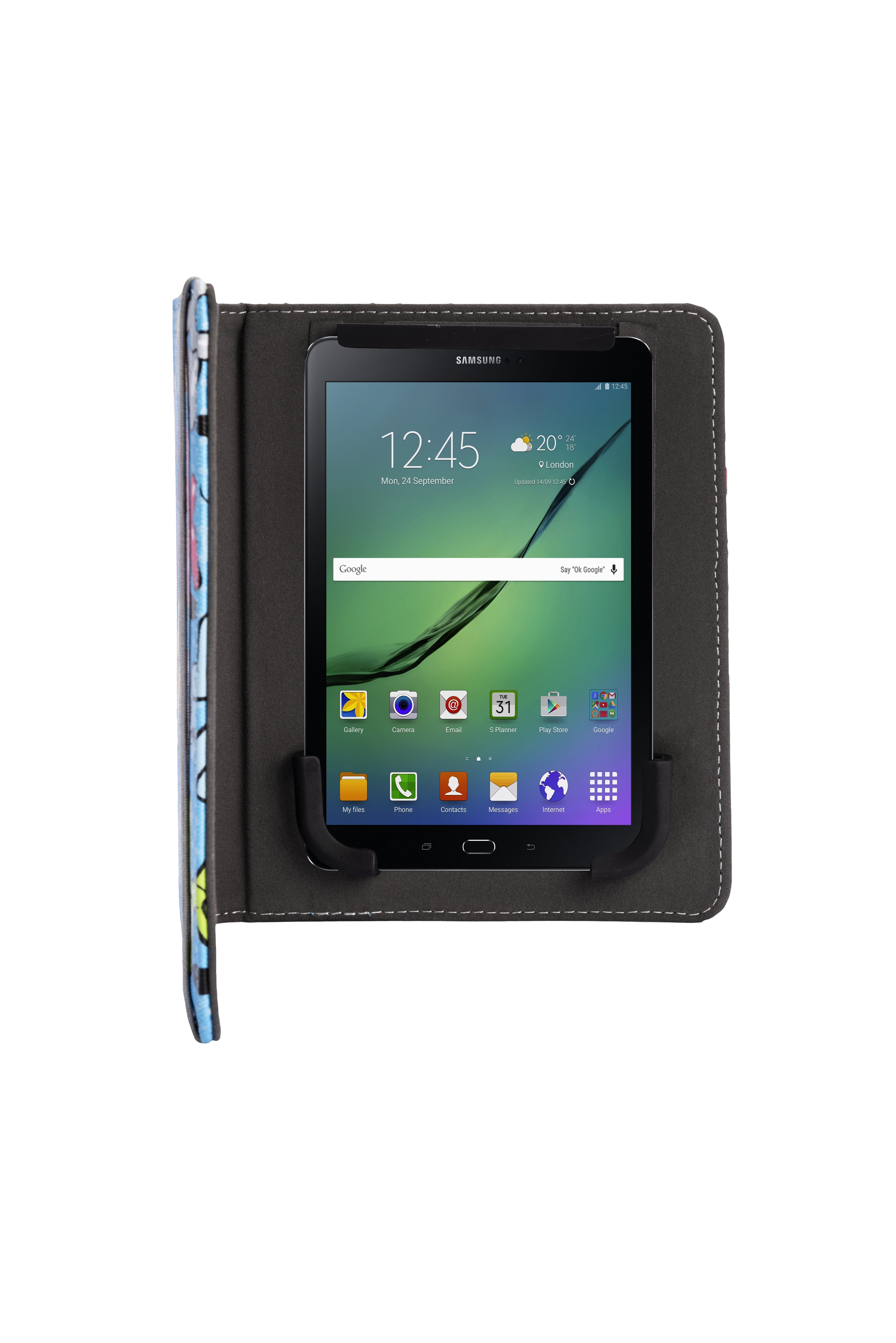 Funda Universal Silver Ht Para Ebook 6" Case Ballons Blue Metal