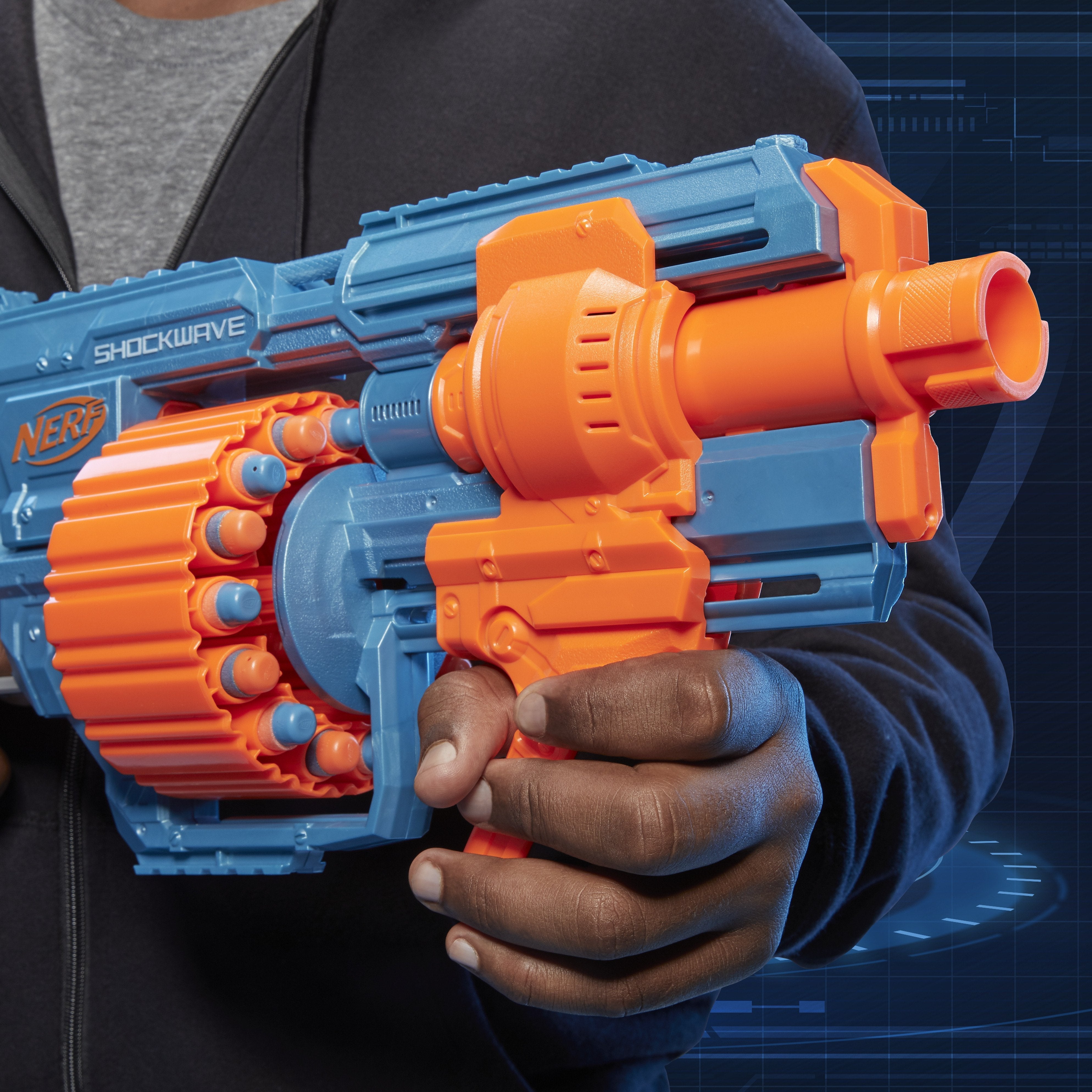 Nerf Elite 2.0 Lanzador Shockwave Rd-15