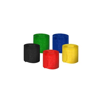 Mediarange Tiras Velcro 16x215mm Colores Surtidos 5ud