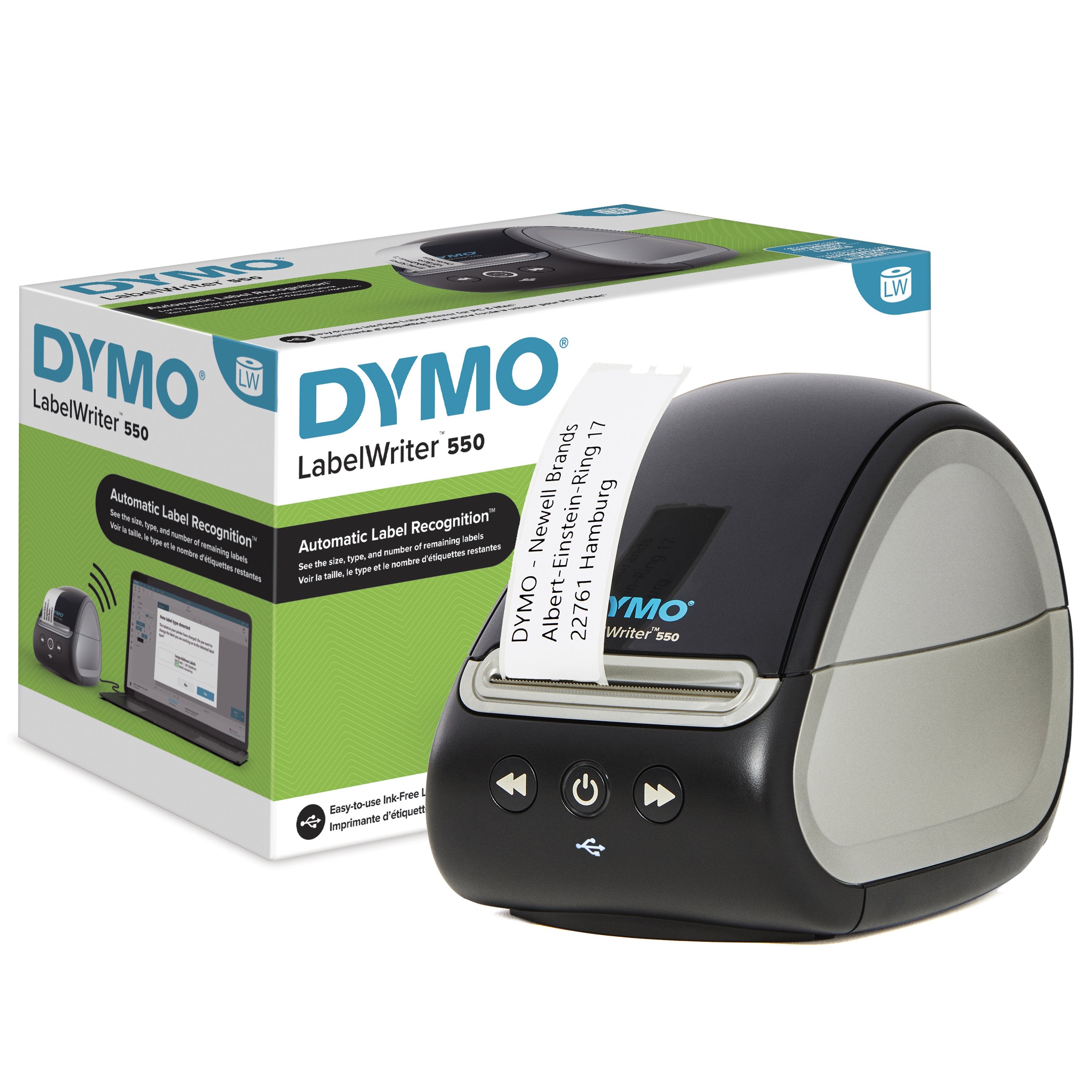 EAN 3026981127229 - DYMO LabelWriter 550 impresora de etiquetas 300 x 300 DPI Alámbrico imagen 2