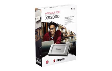 EAN 0740617327328 - Kingston Technology XS2000 4 TB USB Tipo C 3.2 Gen 2 (3.1 Gen 2) Negro, Plata imagen 6