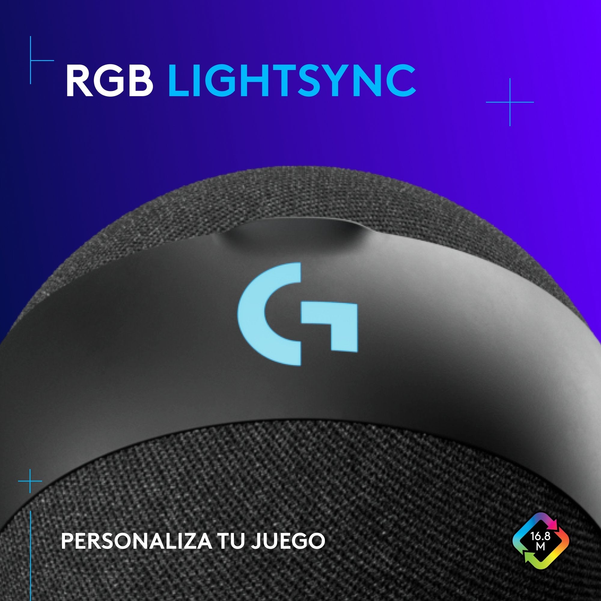 Micrófono Logitech G Yeti Orb Negro De Superficie Para Mesa