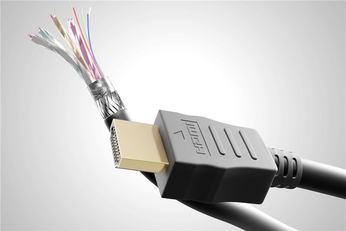 Goobay 1,5m Ultra High-Speed Hdmi-Cable 2.1 Con Ethernet 8k@60hz, 48 Gbit S, 3d
