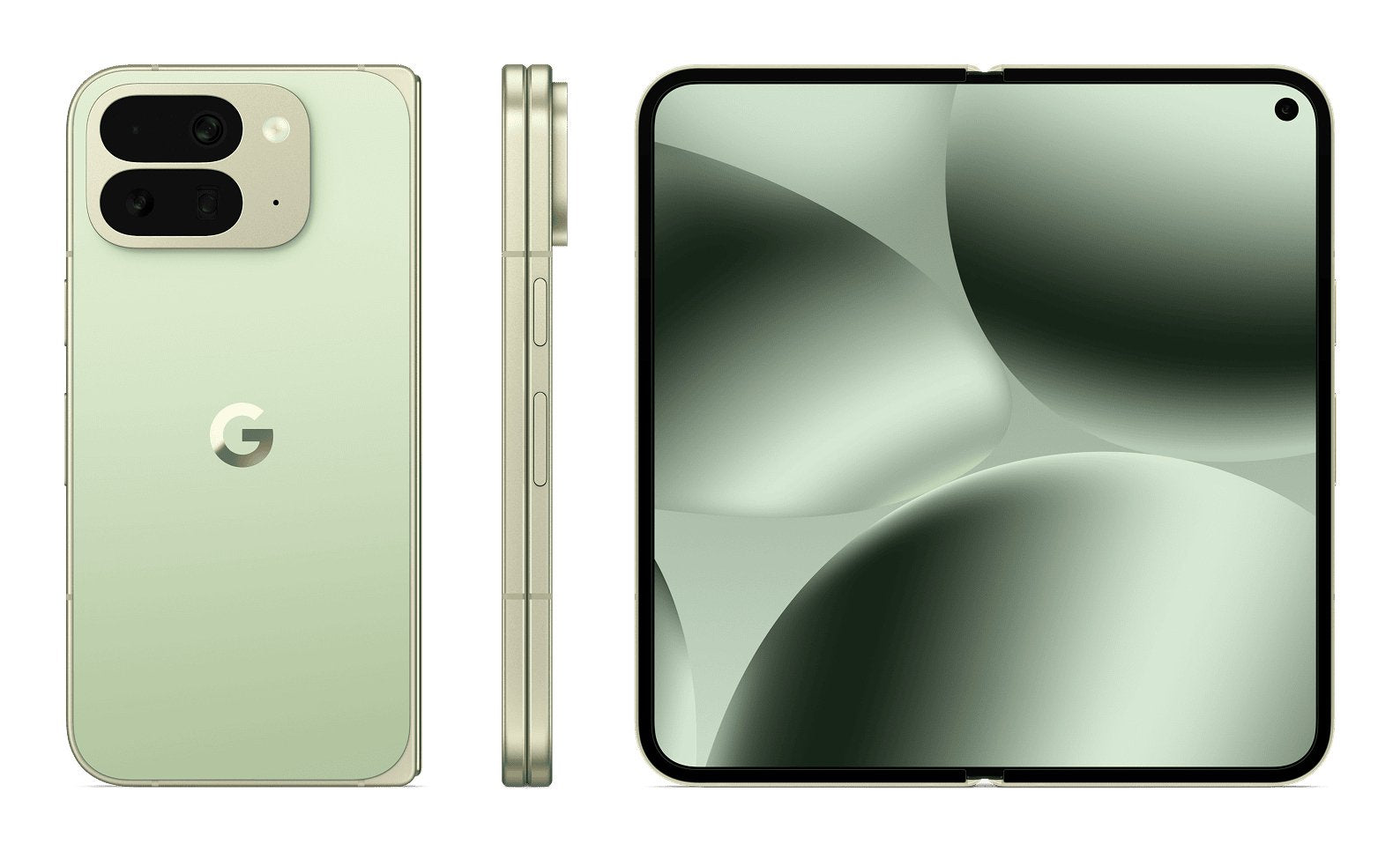 EAN 0840353924253 - Google Pixel 10 Pro Fold 20,3 cm (8") SIM doble Android 16.0 5G 16 GB 512 GB 5015 mAh Verde claro imagen 1