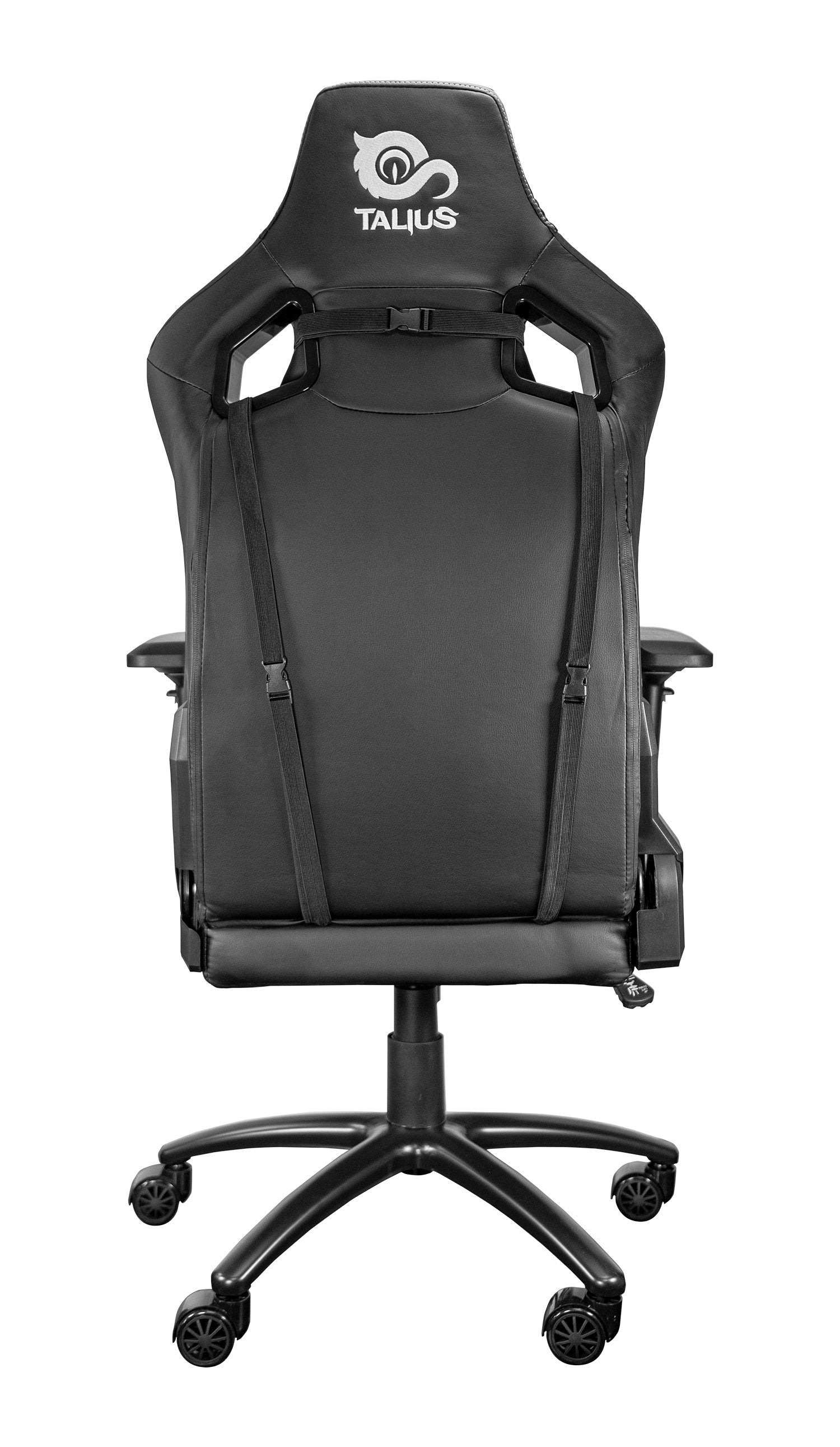 Talius Silla Vulture Gaming Negra/Amarilla Butterfly, Base Nylon, Ruedas Nylon, 4d