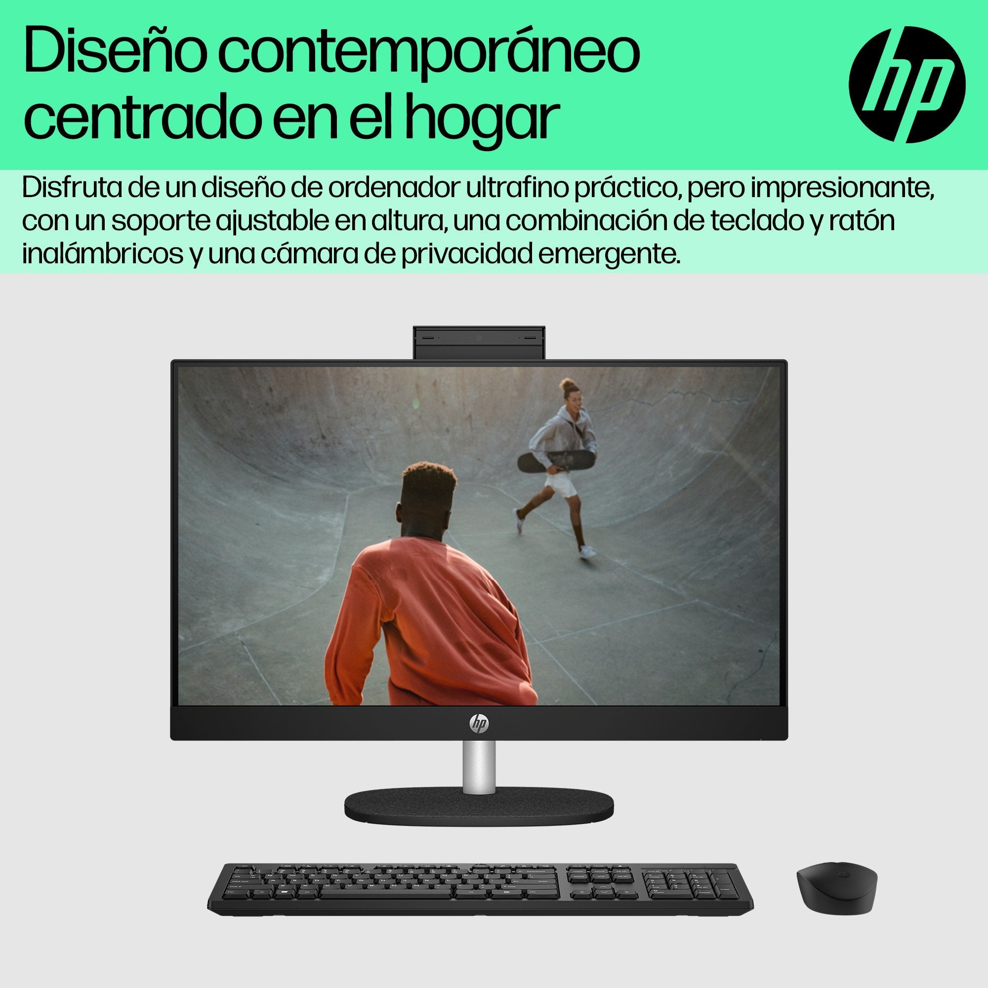 EAN 0199251923203 - HP 24-cr0161ns AMD Ryzen™ 5 7520U 60,5 cm (23.8") 1920 x 1080 Pixeles PC todo en uno 16 GB LPDDR5-SDRAM 5 imagen 11