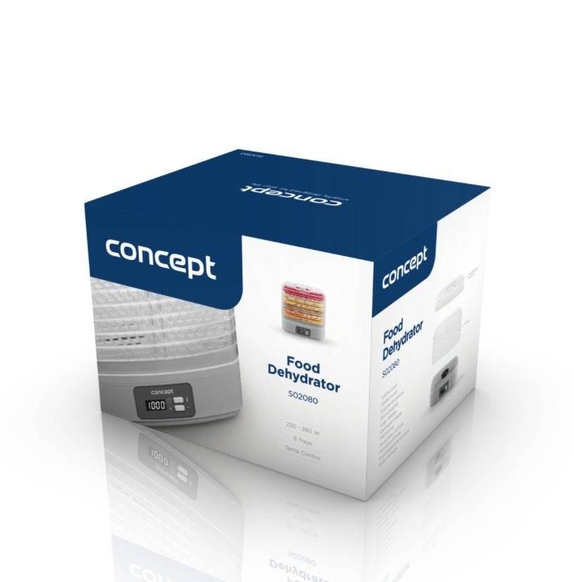 Concept So2080 Deshidratador De Alimentos Blanco 260 W