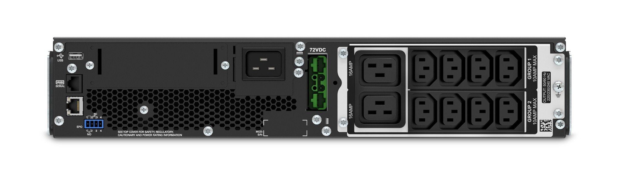EAN 0731304317623 - APC Smart-UPS sistema de alimentación ininterrumpida (UPS) Doble conversión (en línea) 2,2 kVA 1980 W 10 imagen 2