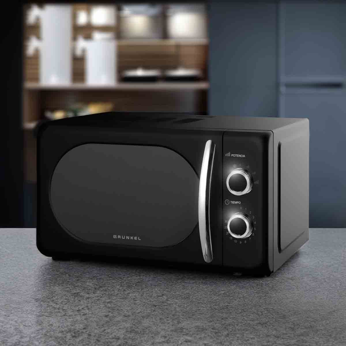 EAN 8426156016818 - Grunkel MW-20 Negro Solo microondas Encimera 20 L 700 W imagen 4
